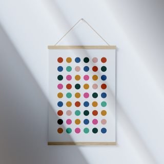 01 Wooden Poster Hanger Mockup copy